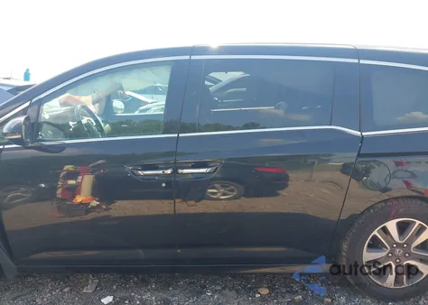 2014 Honda Odyssey Touring/Touring Elite from USA, damaged, VIN 5FNRL5H92EB119028